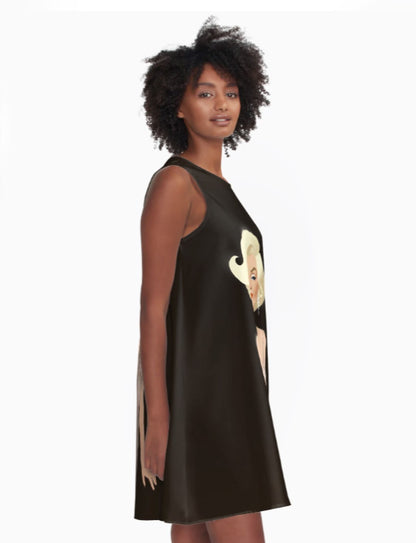 Happy Birthday Mr. President Pop Icon Dress Ladies Vintage Party Dress Marilyn Monroe Dress