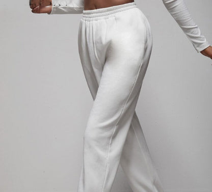 "Angel" Rhinestone Sweat Pants Bling Sweats With Pockets Cotton Casual Y2K Pants Rhinestone Angel Print Winter Streetwear